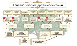 Генеалогическое древо Трофимовой В